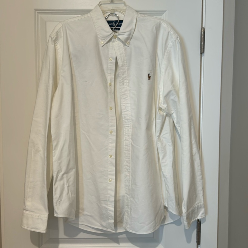 Polo Ralph Lauren Men's Classic Fit Oxford Button Down Long Sleeve Shirt